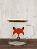 Animal Collection Glass Mug (Fox)