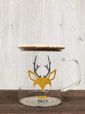 Animal Collection Glass Mug  (Deer)