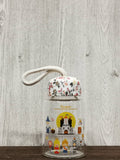 Cartoon Animal Collection Mini Glass Bottle (White)
