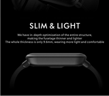 Colour Screen Square Display Smartwatch