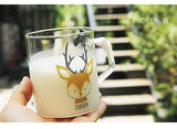 Animal Collection Glass Mug  (Deer)