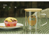 Animal Collection Glass Mug (Owl)