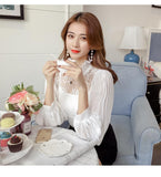 Korean Two Piece Laced Top