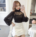 Korean Two Piece Laced Top