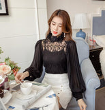 Korean Two Piece Laced Top