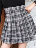 Plaid Short Skirt