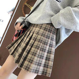 Plaid Short Skirt