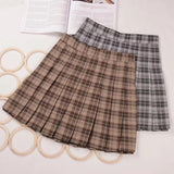 Plaid Short Skirt